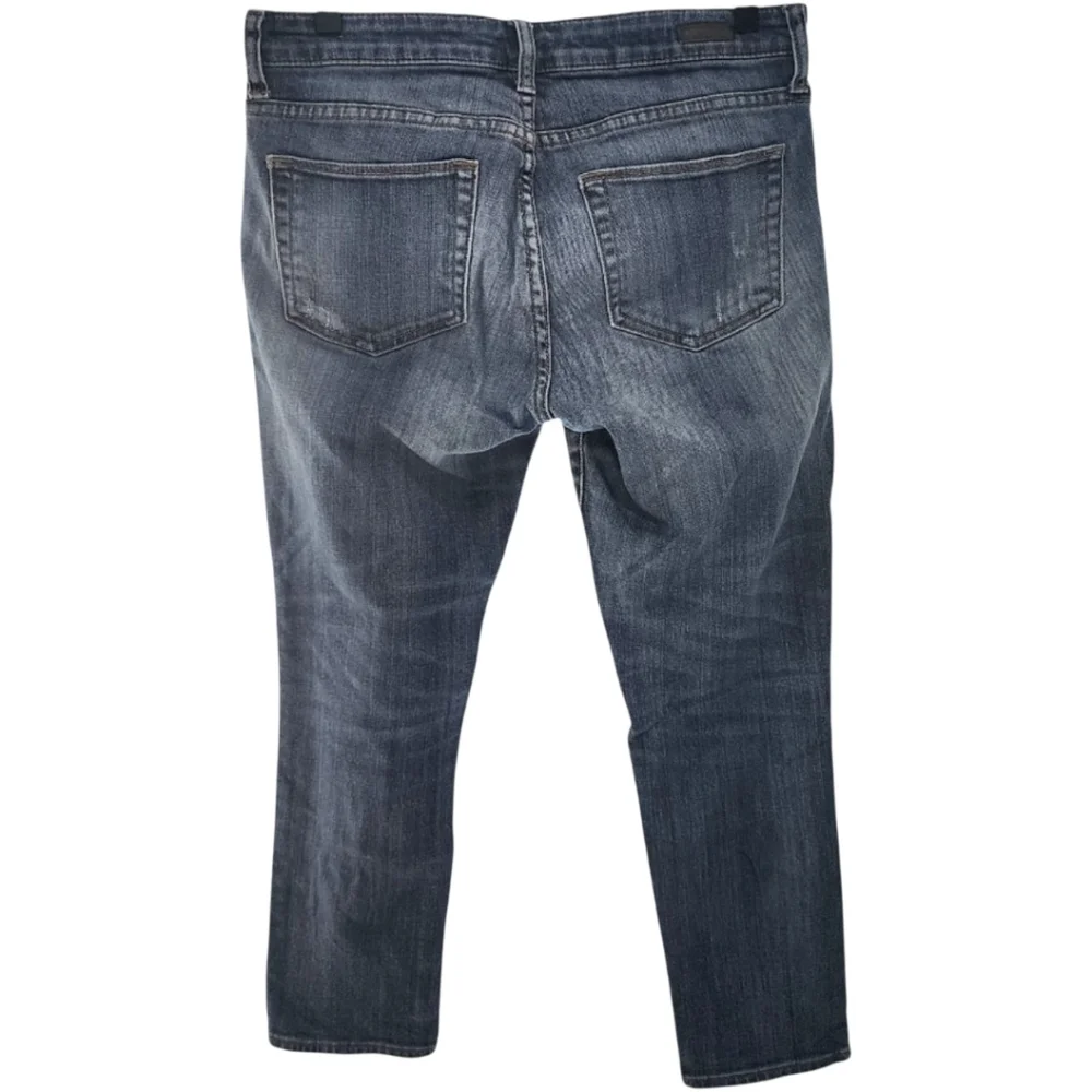 Kut From The Kloth Size 4 Mid Rise Straight Jeans Light Wash - Picture 3 of 10